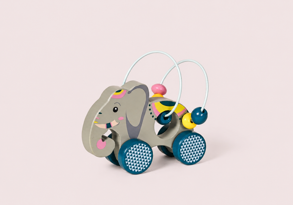 Комплект бебешки играчки – Seaside & Jungle (Baby Toy Set "Seaside" + Push-Along Elephant "Jungle")