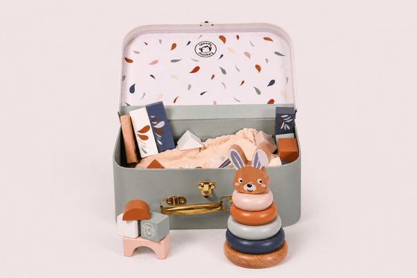 Дървена кутия с играчки „My First Toy Box“